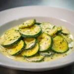 Recette de crème de courgettes sans lait