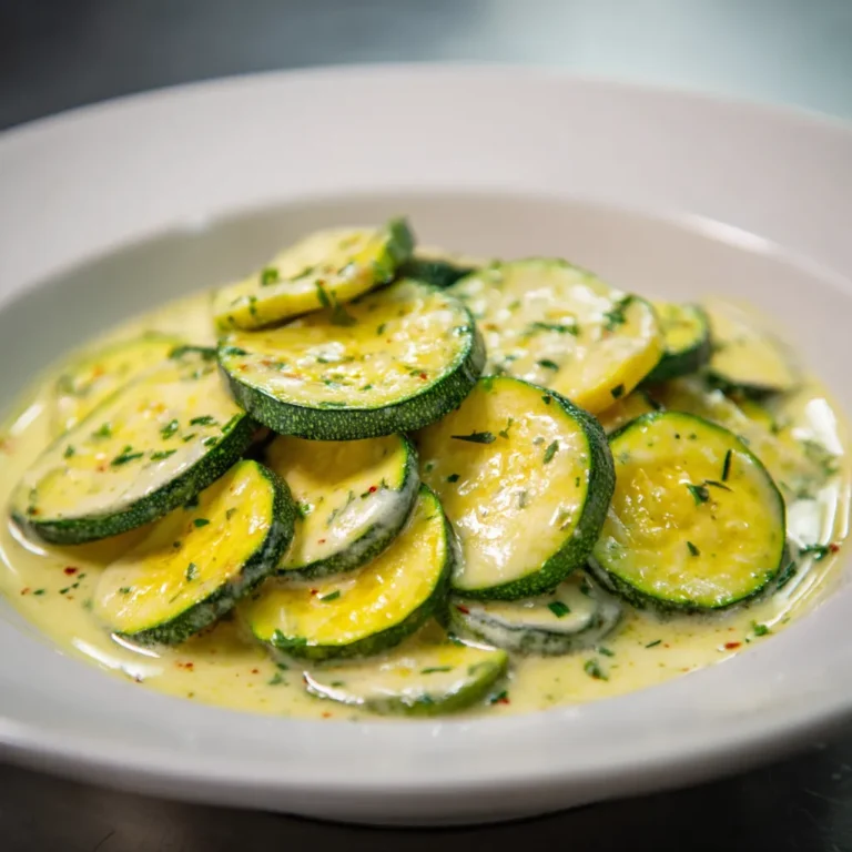 Recette de crème de courgettes sans lait