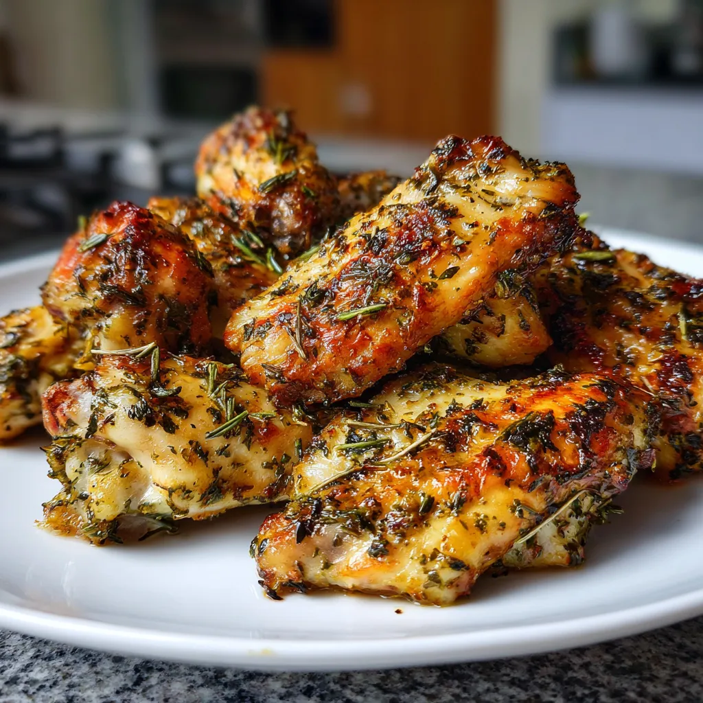 Recette ailes de poulet aux herbes à l’Airfryer