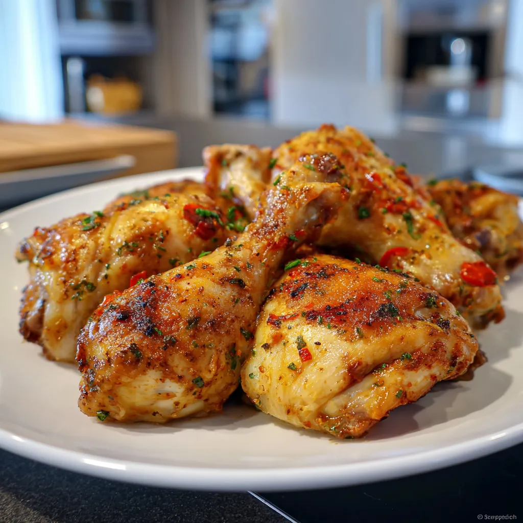 Recette cuisses de poulet faciles à l’Airfryer