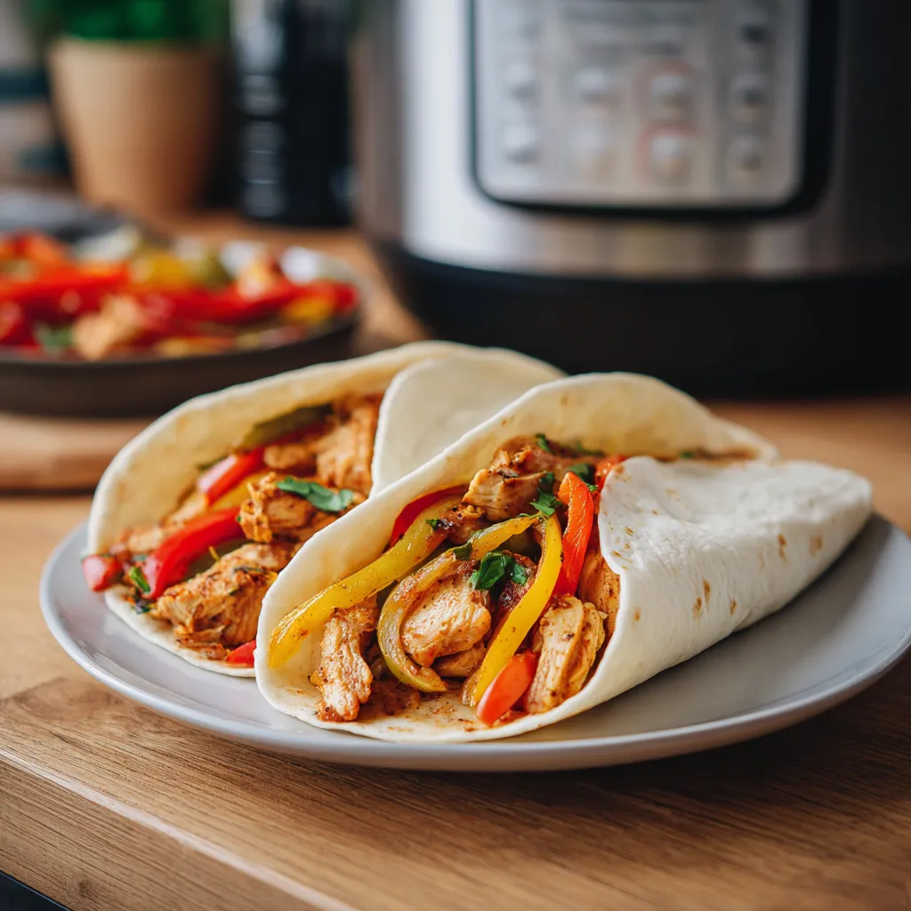 Recette fajitas de poulet à l’Airfryer