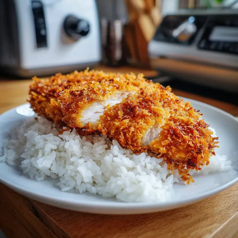 Recette poulet Katsu croustillant à l’Airfryer