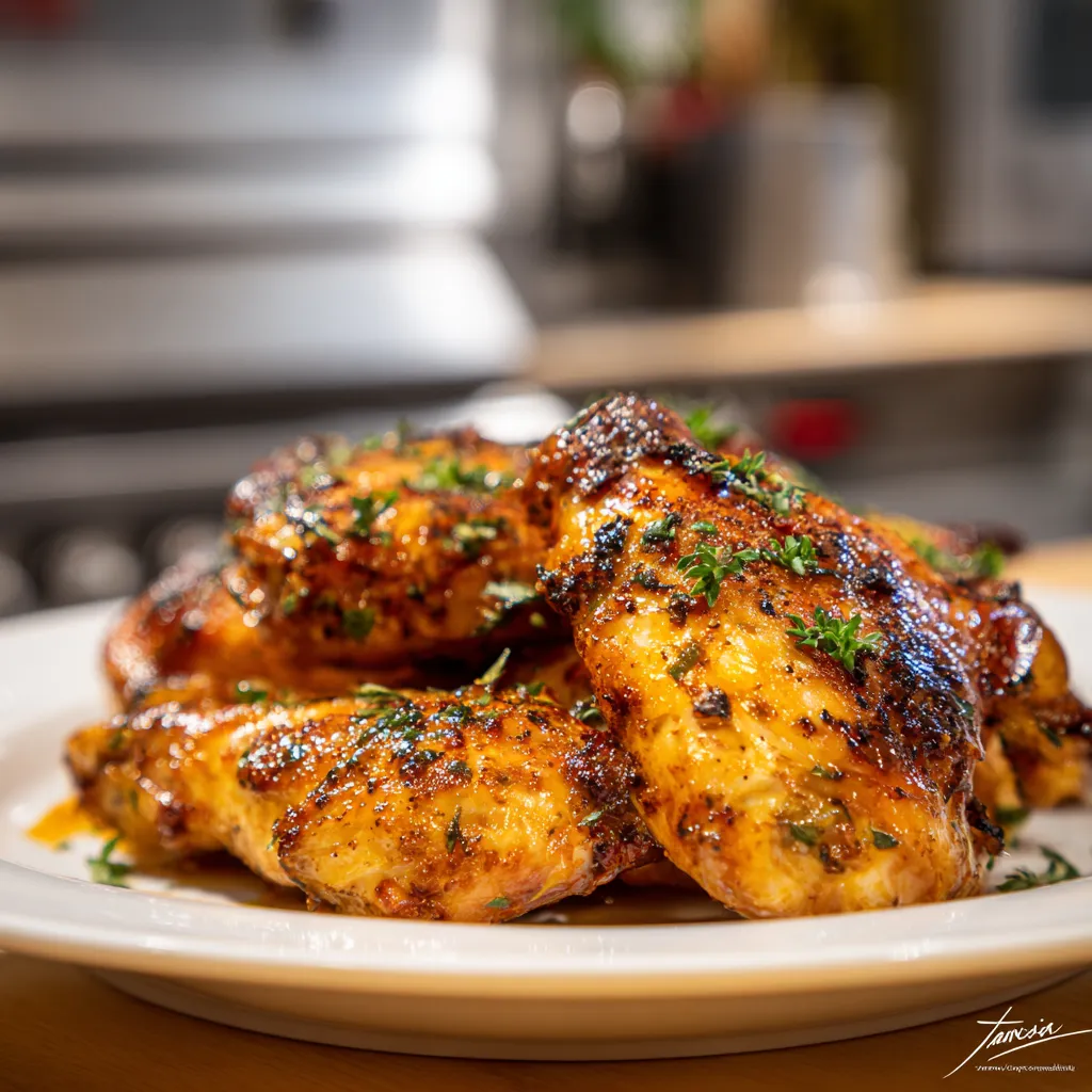 Recette poulet à l’Airfryer faible en glucides