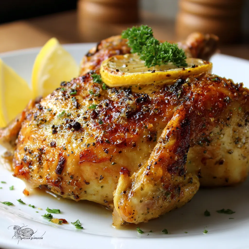 Recette poulet citron et poivre à l’Airfryer