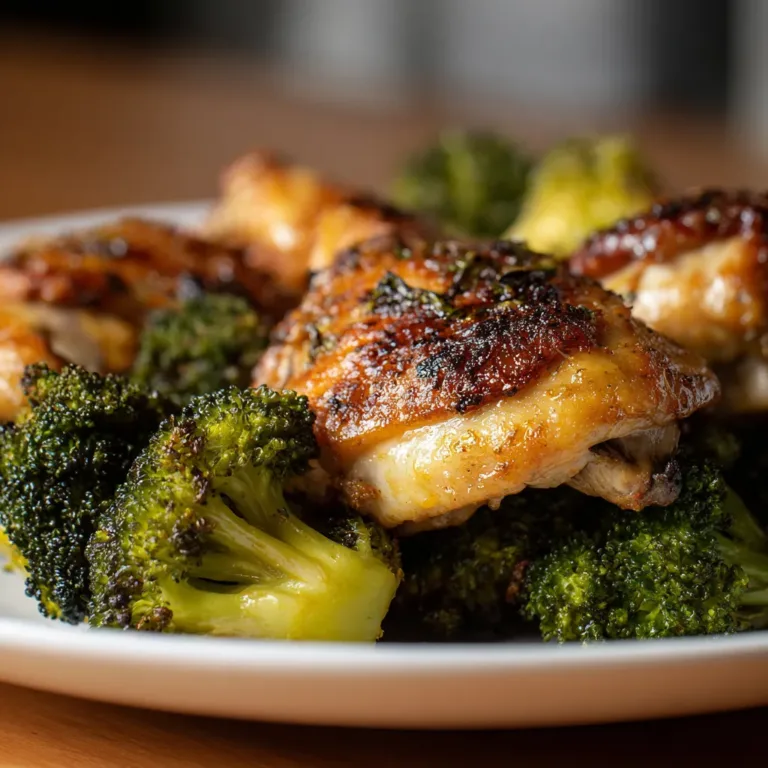 Recette poulet et brocolis à l’Airfryer