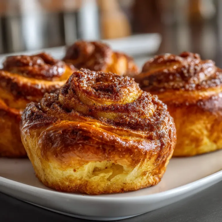 Brioches à la cannelle