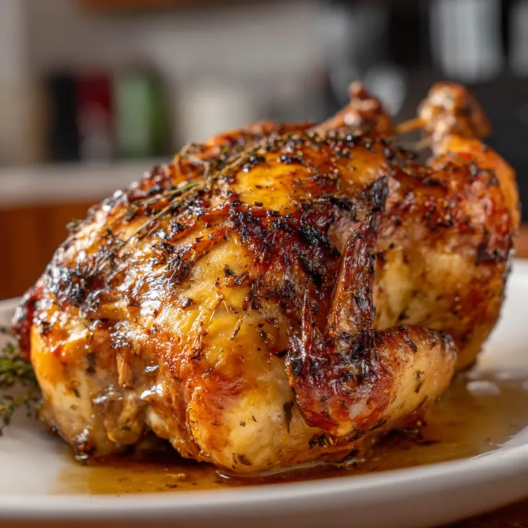 Chapon rôti