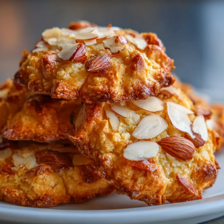 Florentins biscuit gourmand amandes