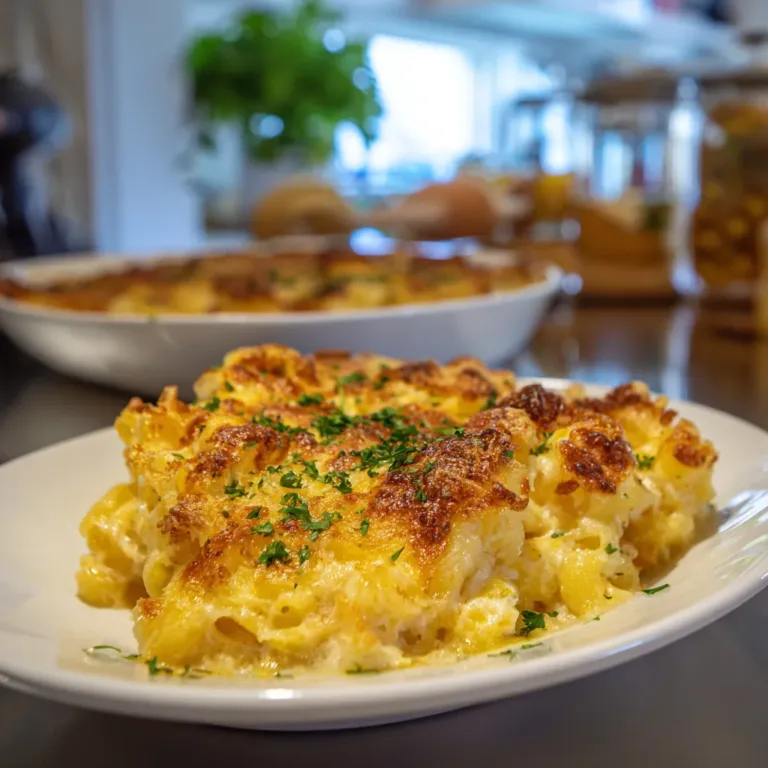 Mac & Cheese gratiné de fête